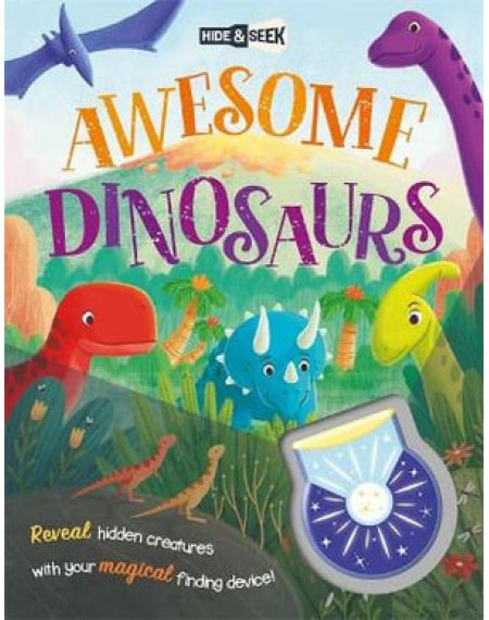 Magical Light Book WB : Awesome Dinosaurs