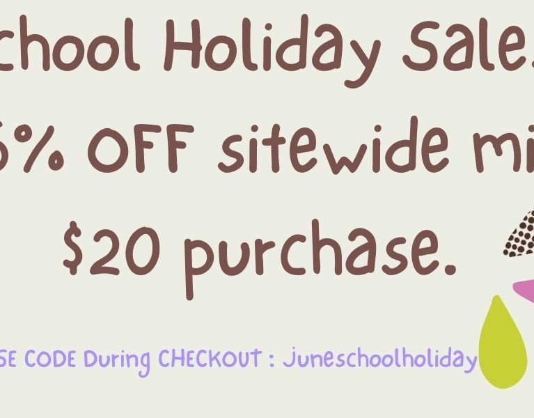 School Holiday sales