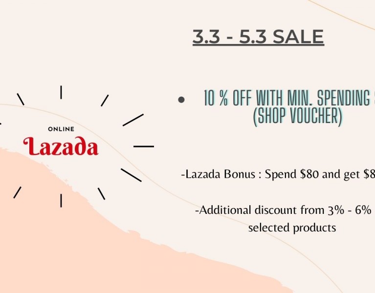 Lazada3.3 Sale
