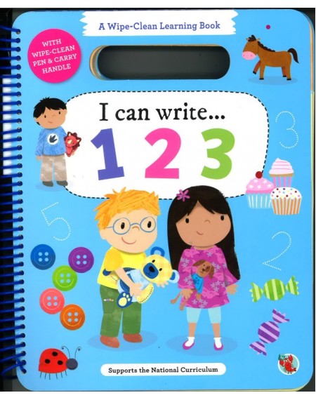 I can write 123