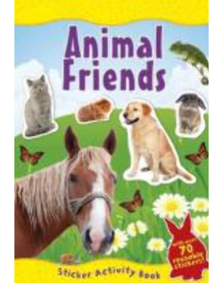 Amazing World: Animal Friends Sticker Activity Book