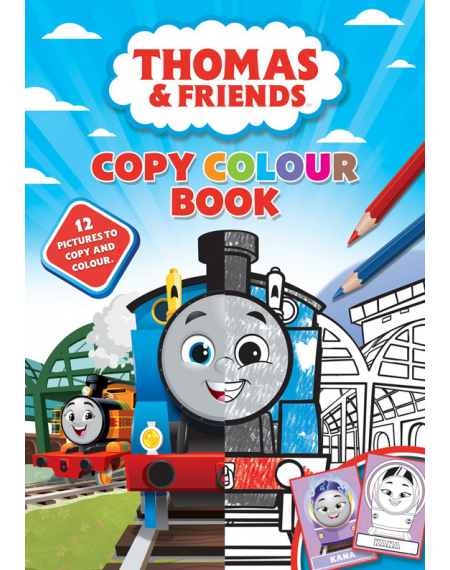 Thomas & Friends Copy Colour Book