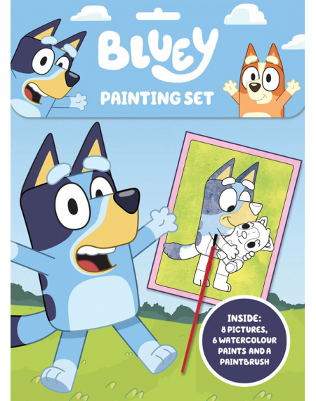 Bluey Painting Set
