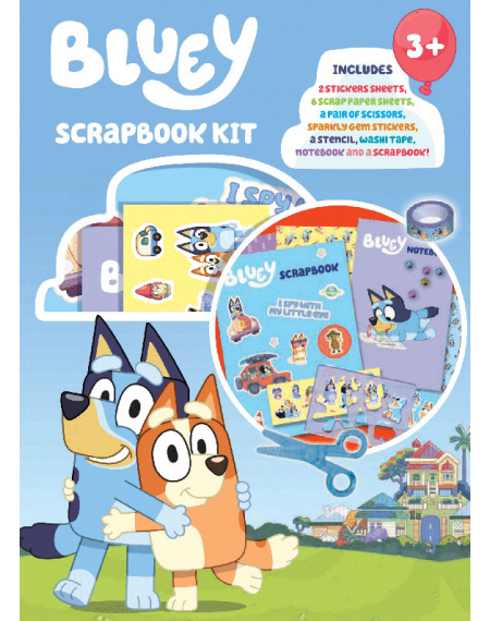 Bluey Scrapbook Kit