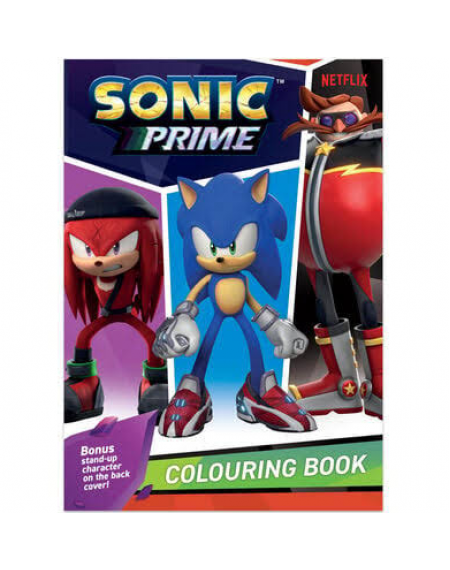 Sonic Prime Colouring Book