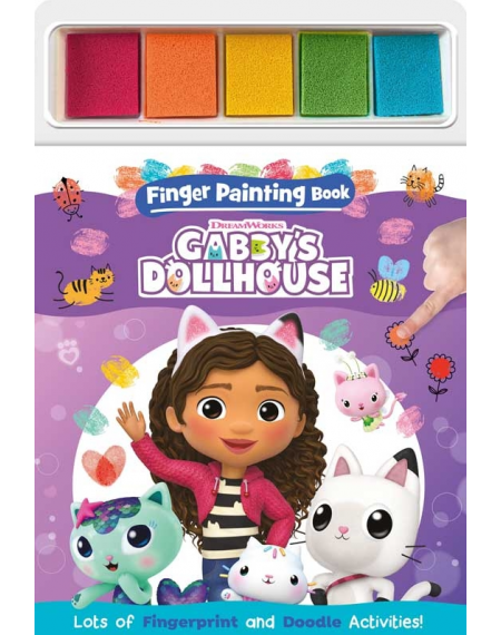 Finger Painting Book: Gabby's Dollhouse