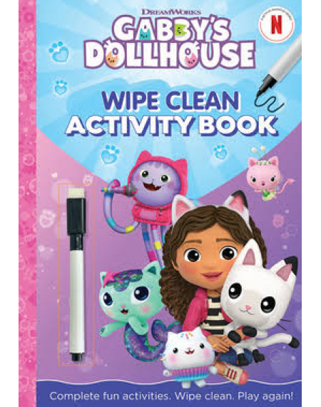 Gabby’s Dollhouse Wipe Clean Book