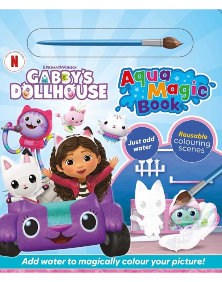 Aqua Magic Book: Gabby's Dollhouse