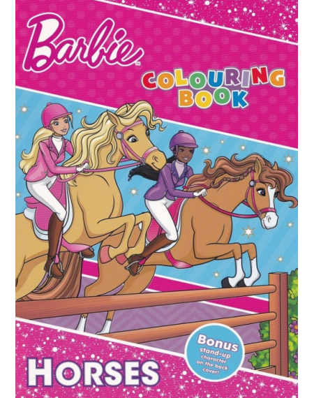 Barbie Horses Colouring Book