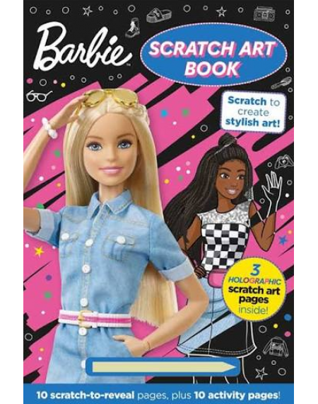Barbie Scratch Art Book