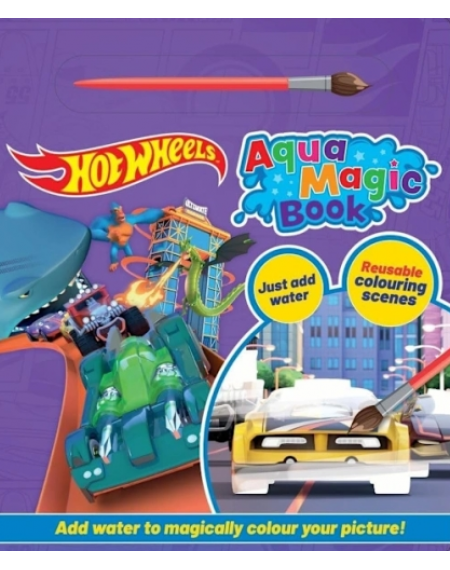 Hot Wheels Aqua Magic Book