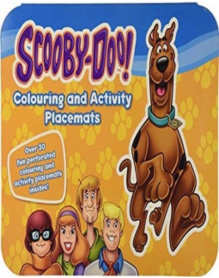 SCOOBY DOO COLOURING AND ACTIVITY PLACEMATS PAD