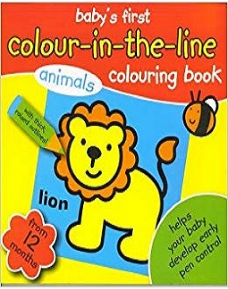 Baby's First Colour In The Line : Animals
