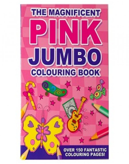 Colouring Book: The Magnificient Pink Jumbo Colour Book