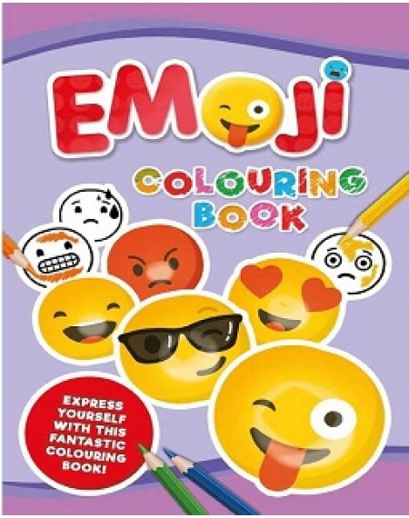 Emoji Jumbo Colouring Book
