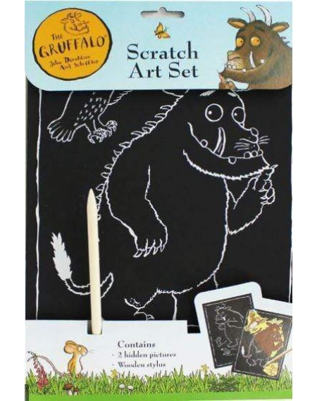 The Gruffalo Scratch Art
