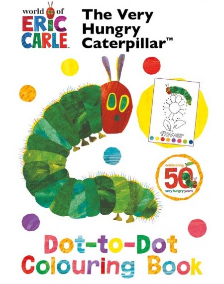 Colouring Book: The Very Hungry Catepillar Dot To Dot Colouring Book