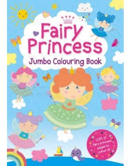 Fairy Princess Jumbo Colouring Book