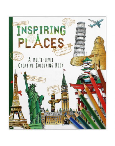 Inspiring Places Colouring Book
