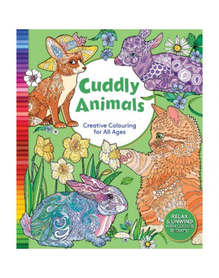 Cuddly Animals Colouring Book