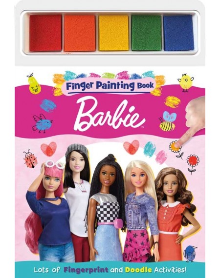 Barbie Finger Painting Book