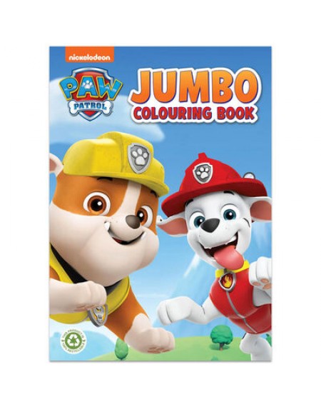 Paw Patrol Jumbo Colouring Book