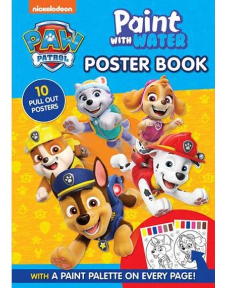 PAW Patrol: Paint with Water Books