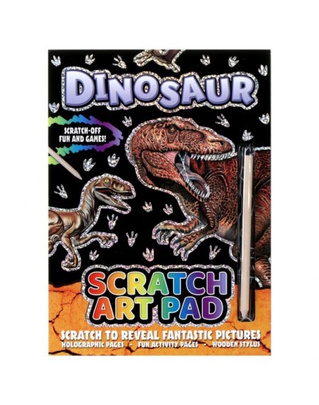 Scratch Art Pad : Dinosaur