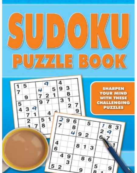 Sudoku Puzzle Book - Blue