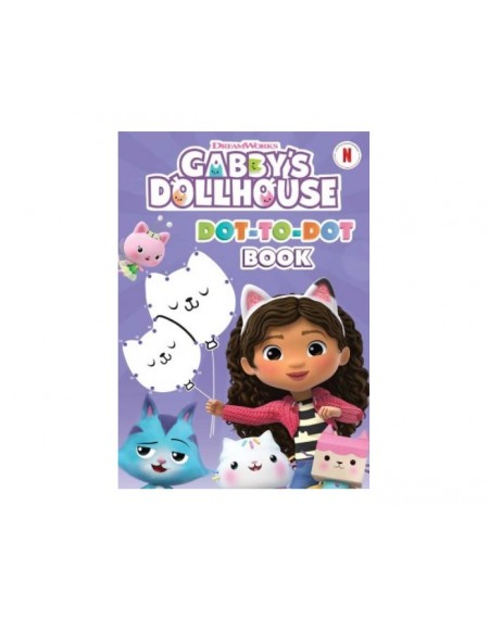 Gabby's Dollhouse Dot to Dot Book