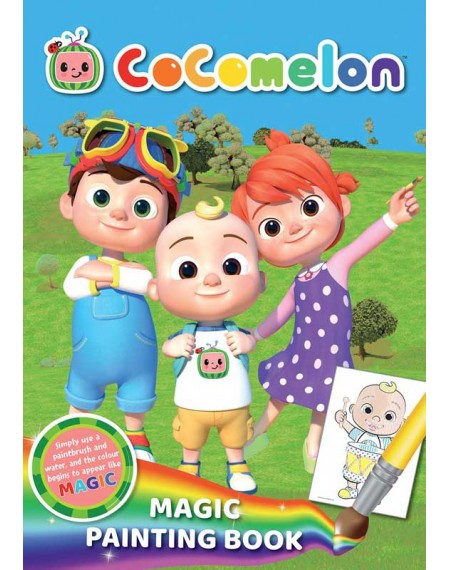 Cocomelon Magic Painting Book