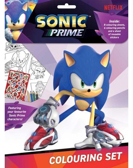 Sonic Prime Colouring Set