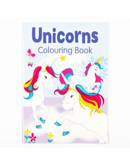 Unicorns Colouring Book (Purple)