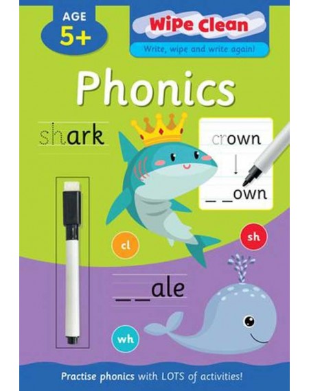 Wipe Clean Book -  Phonics