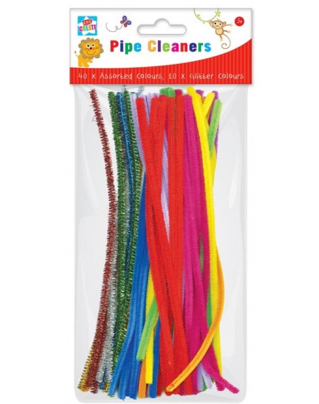 ACT 50 ASSORTED PIPE CLEANERS