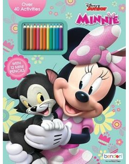 Secrets and Sparkles Activity Book with Mini Pencils : Minnie