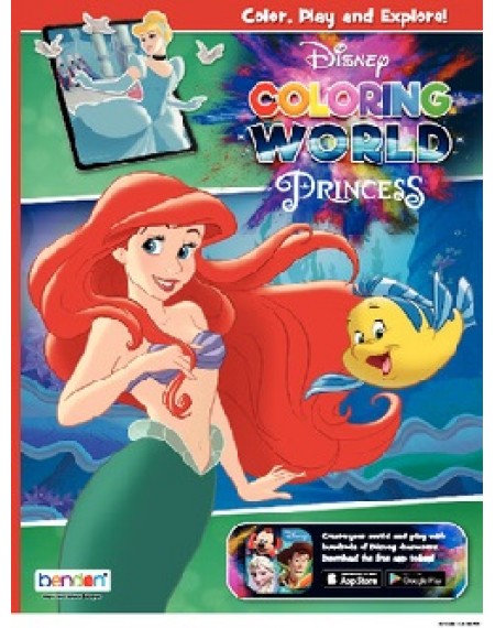 Disney Coloring World Coloring & Activity Book : Princess