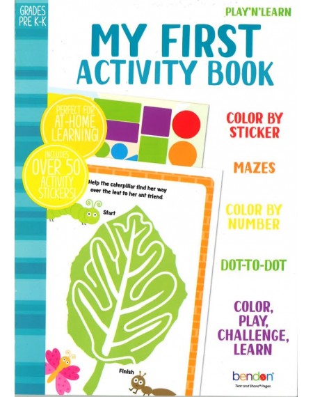 Activity Book Bind Up with Stickers