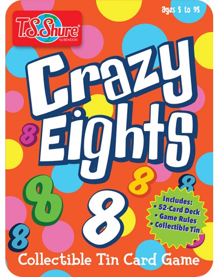 Collectible Tin Card Game : Crazy Eights