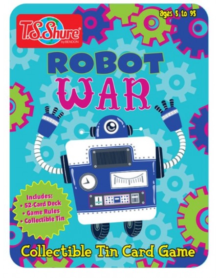 Collectible Tin Card Game : Robot War