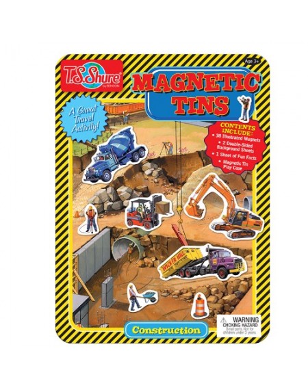Magnetic Tin Playset : Construction