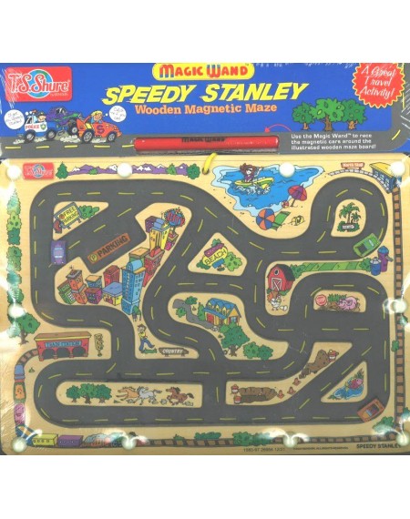 Magic Wand Wooden Magnetic Maze: Speedy Stanley