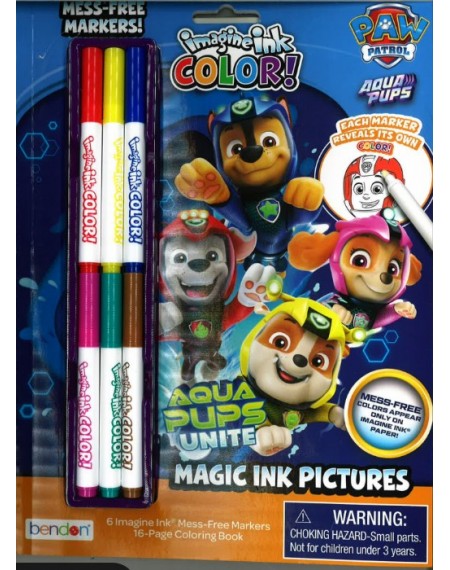 Imagine Ink COLOR! Coloring Book-PAW Patrol (Revised - 2023)