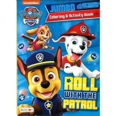 Paw Patrol Jumbo Coloring Book, 80 Pages, Size: One Size