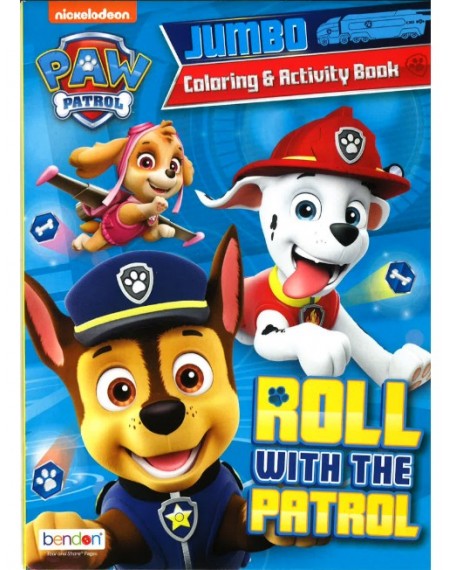 PAW Patrol Jumbo Coloring and Activity Book 1