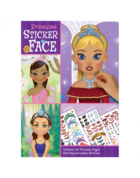 Create-A-Face Sticker Face Pad-Princess
