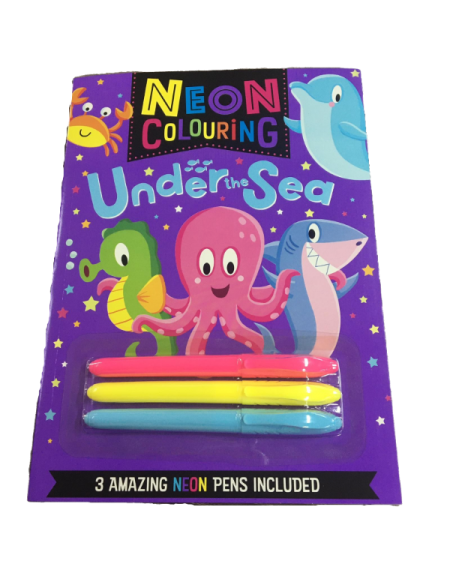 Neon Colouring 8 : Under The Sea