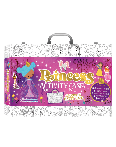 Colour And Carry Activity Kit : Princess Activity Case