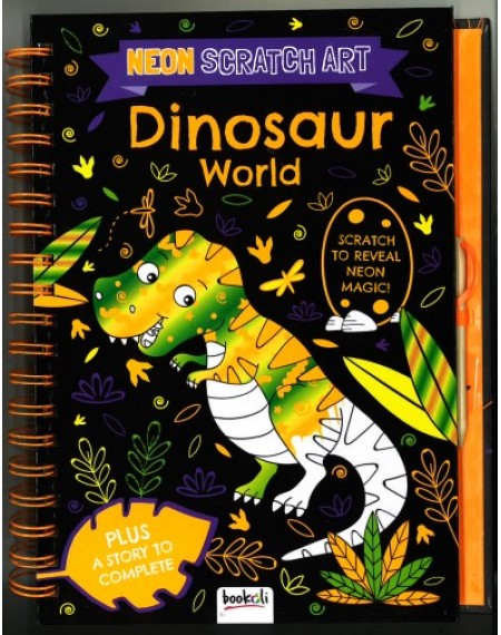 Scratch Art Fun: Dinosaur World