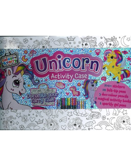 Colour and Carry Activity Kit : Unicorn Activity Case (2023 Ed)